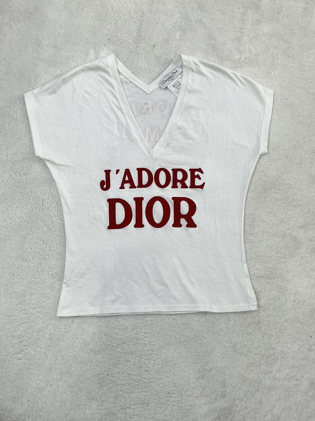 Dior Dior V-neck t-shirt Size M / US 6-8 / IT 42-44 - 1 Thumbnail