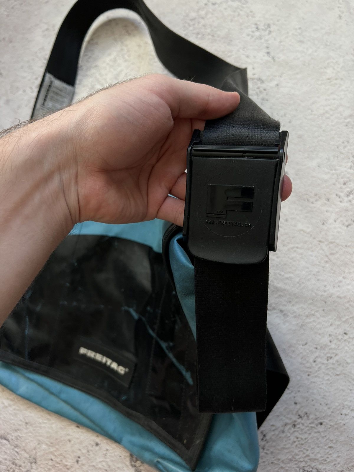Freitag × Vintage Freitag Streetwear Bag Big Messenger Size ONE SIZE - 11 Thumbnail
