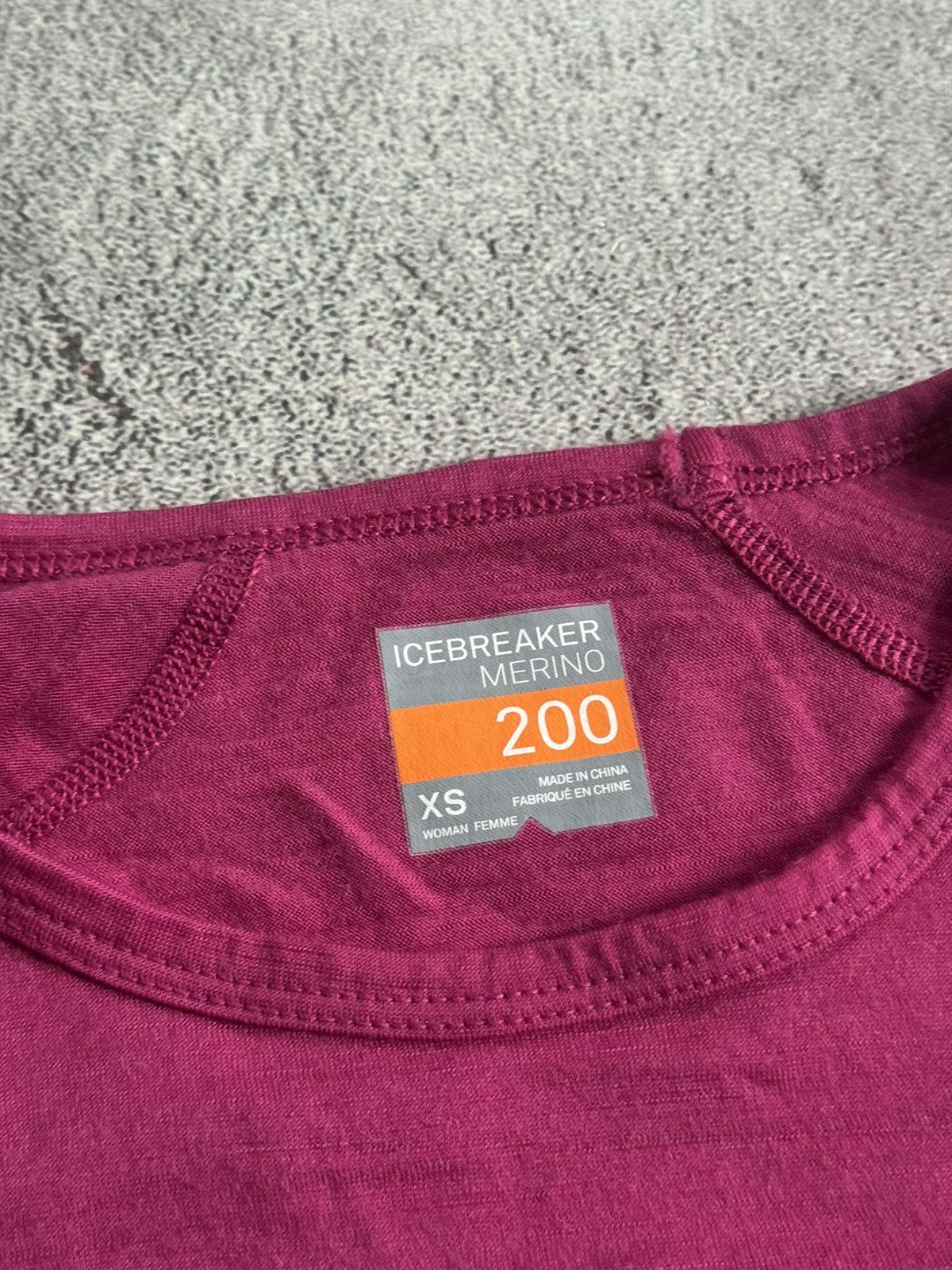 Icebreaker Icebreaker XS merino 200 top long sleeve outdoor jumper Size XS / US 0-2 / IT 36-38 - 4 Thumbnail