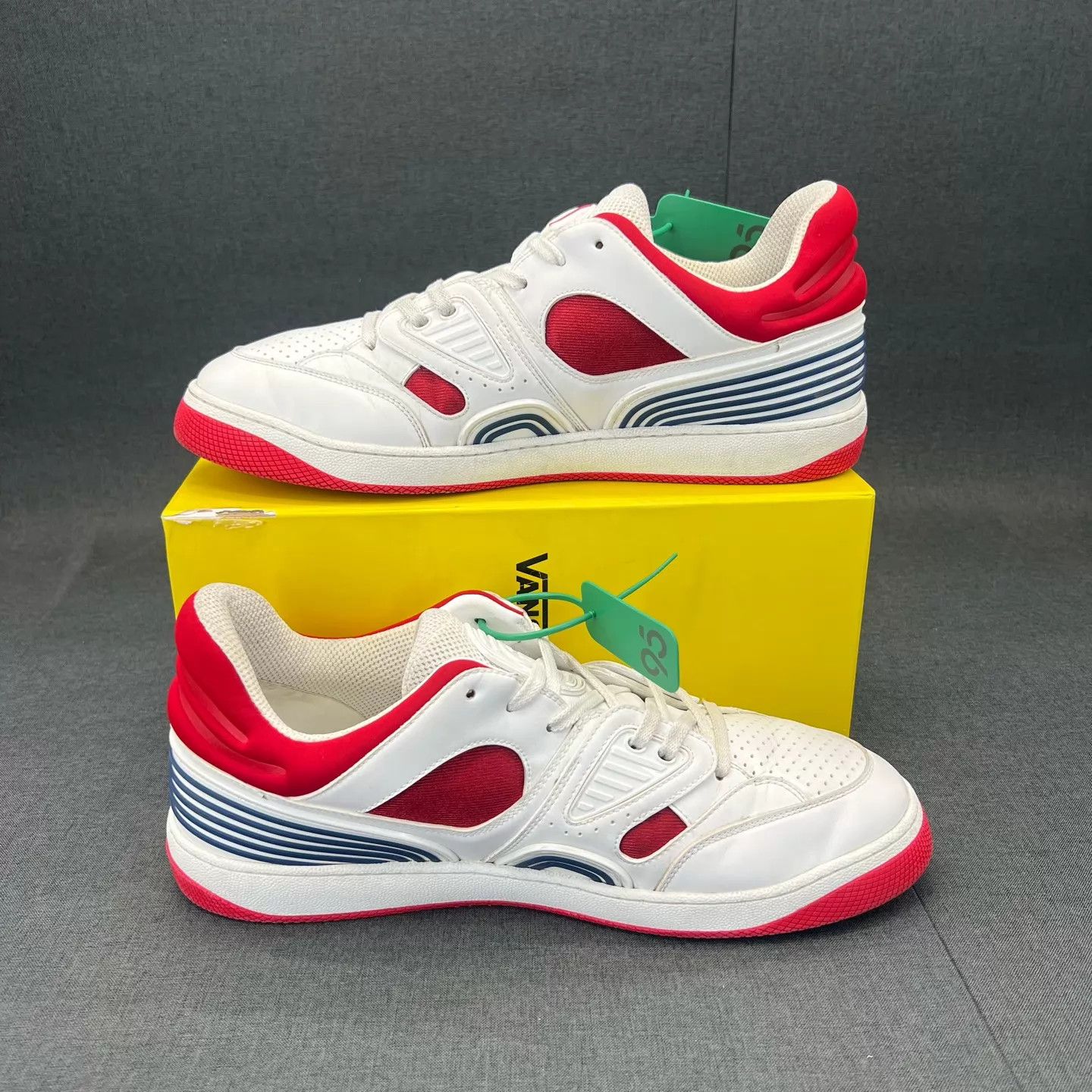 Gucci Gucci Basket White Red 46 New Size US 13 / EU 46 - 3 Thumbnail