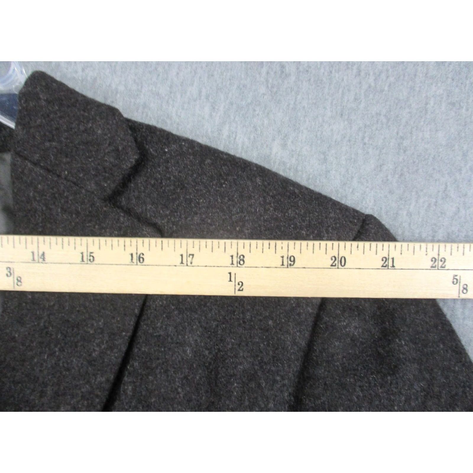 Ralph Lauren Lauren Ralph Lauren Blazer Men's 42 Gray Wool Sport Coat Jacket Size 42R - 6 Thumbnail