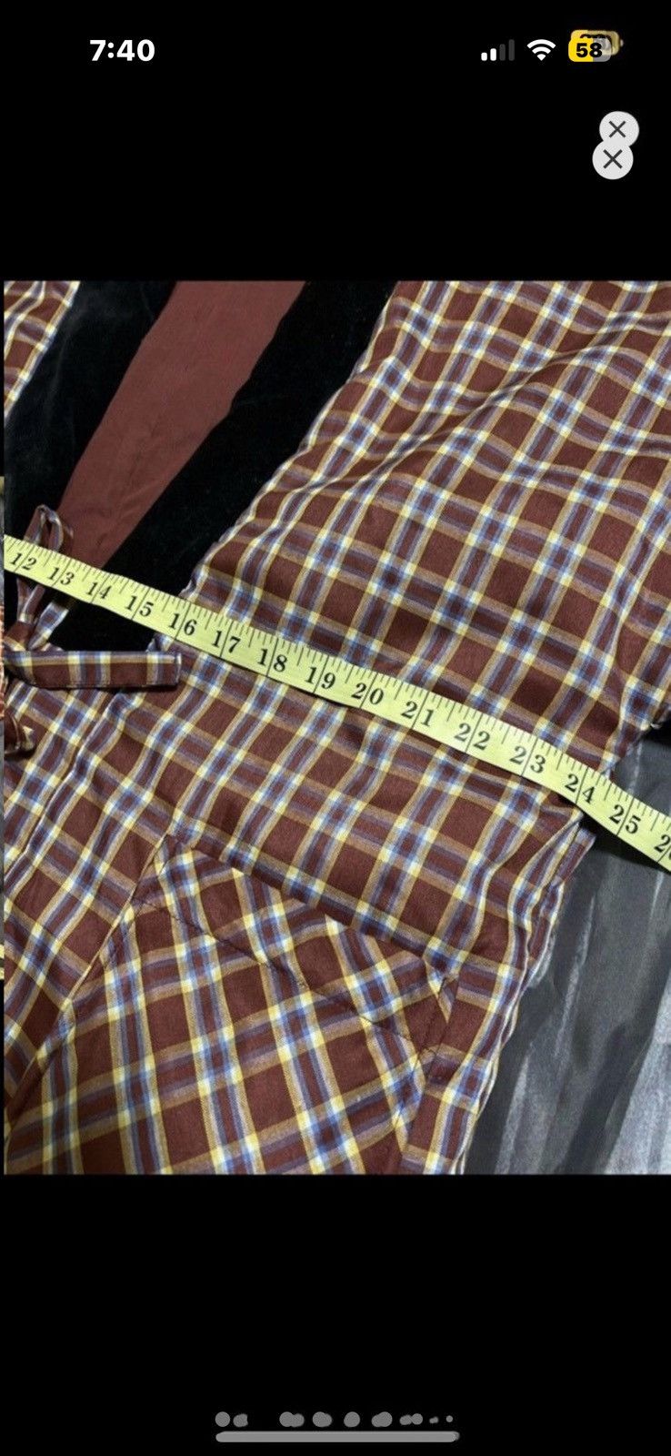 Vintage ***FINAL DROP***RARE 00s PLAID CHECKER DOWN KIMONO L Size US L / EU 52-54 / 3 - 2 Thumbnail