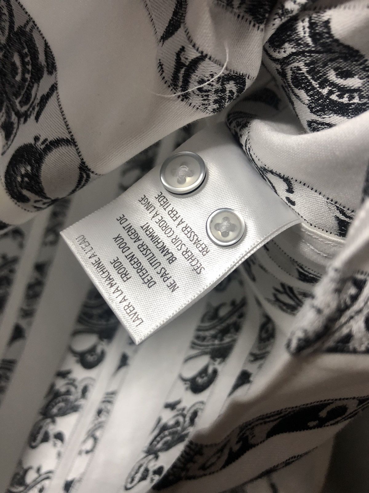 Robert Graham Robert Graham Men's Shirt XL Paisley & Stripe Design Size US XL / EU 56 / 4 - 5 Thumbnail