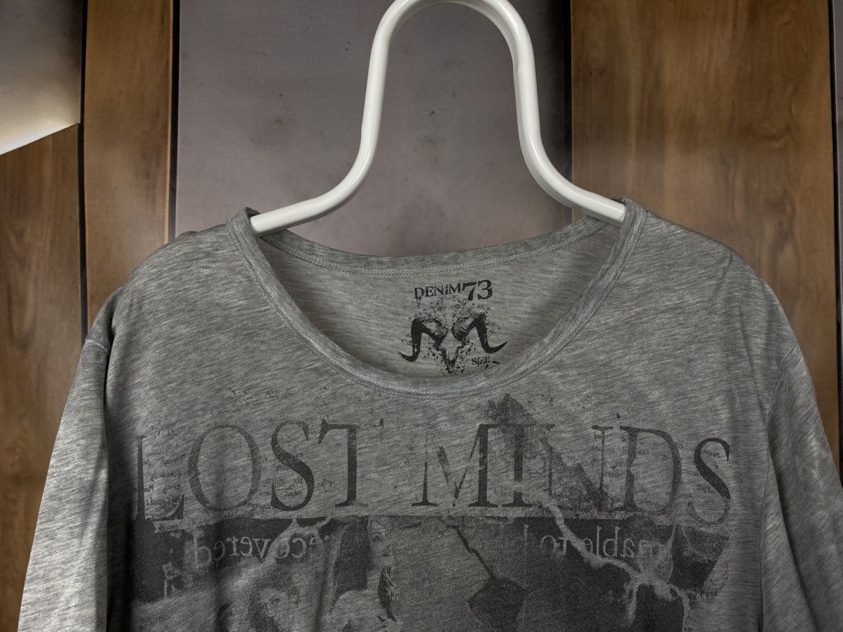 Other 💀T-Shirt Sex Girls Denim 73 Lost Minds Skeleton Tee💀 Size US XXL / EU 58 / 5 - 8 Thumbnail
