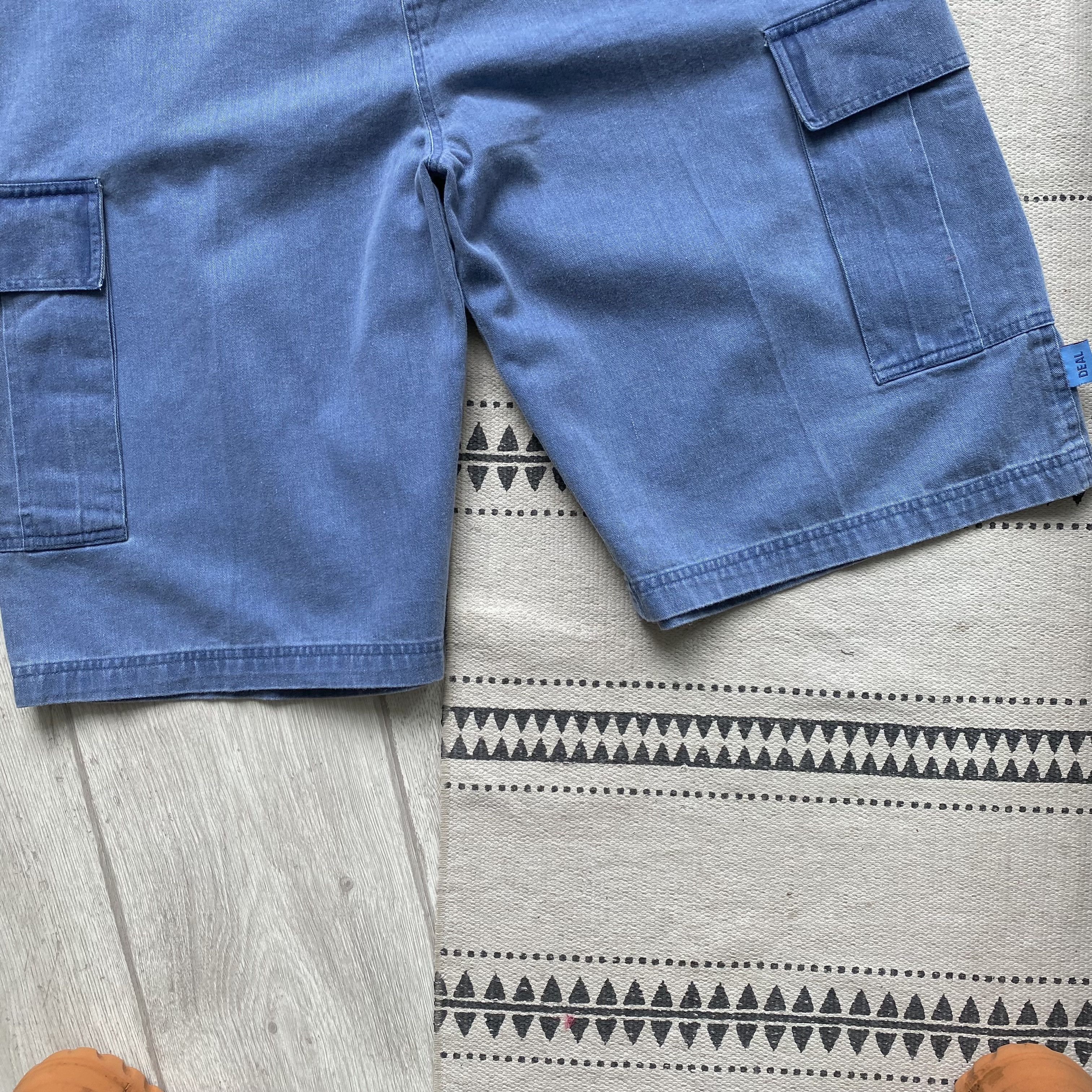 Brain Dead Vintage 90s Deal Loose Baggy Shorts Rap Hip hop style Size US 32 / EU 48 - 4 Thumbnail