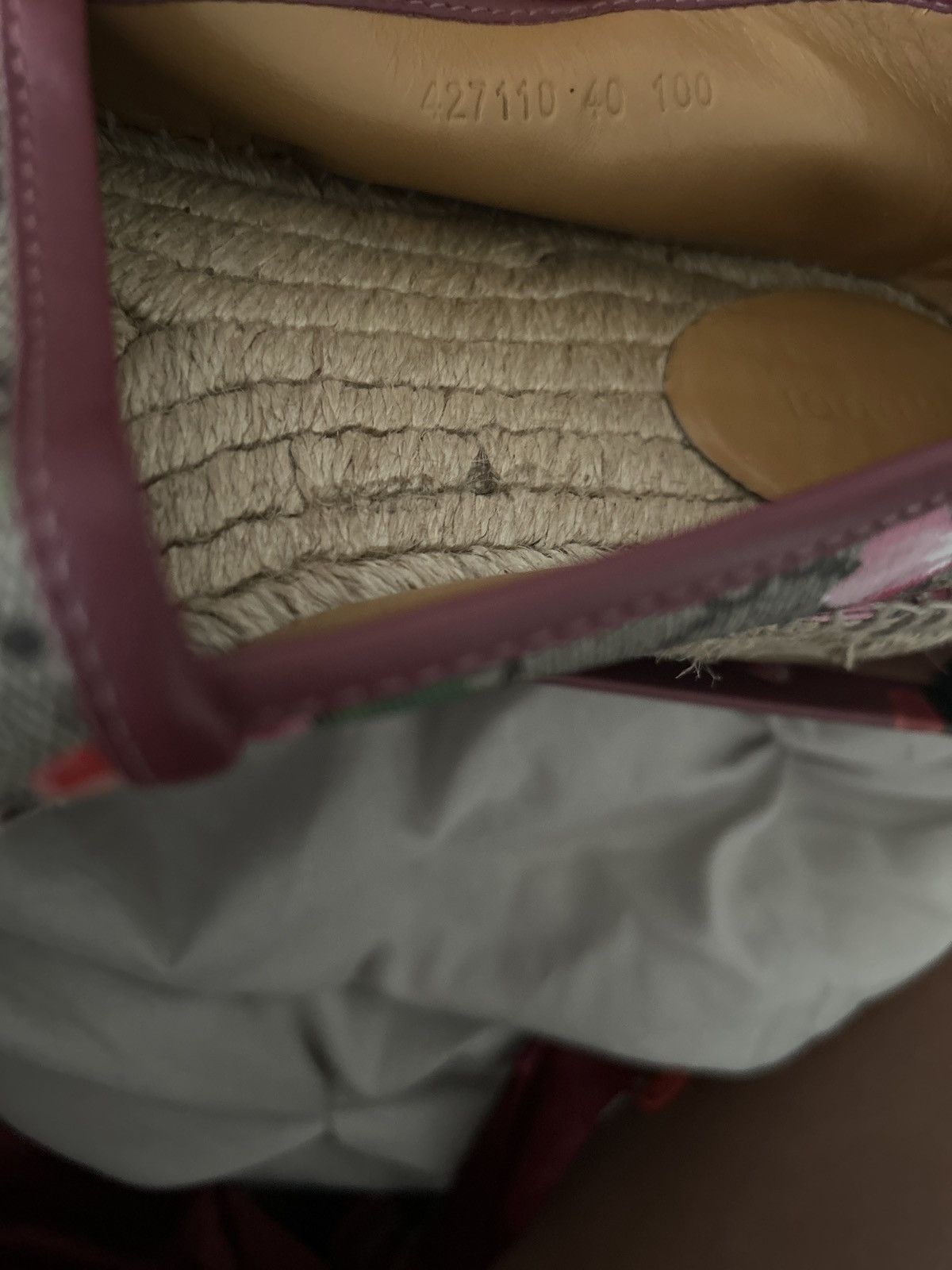 Gucci Floral Gucci Espadrilles Size US 10 / IT 40 - 7 Thumbnail