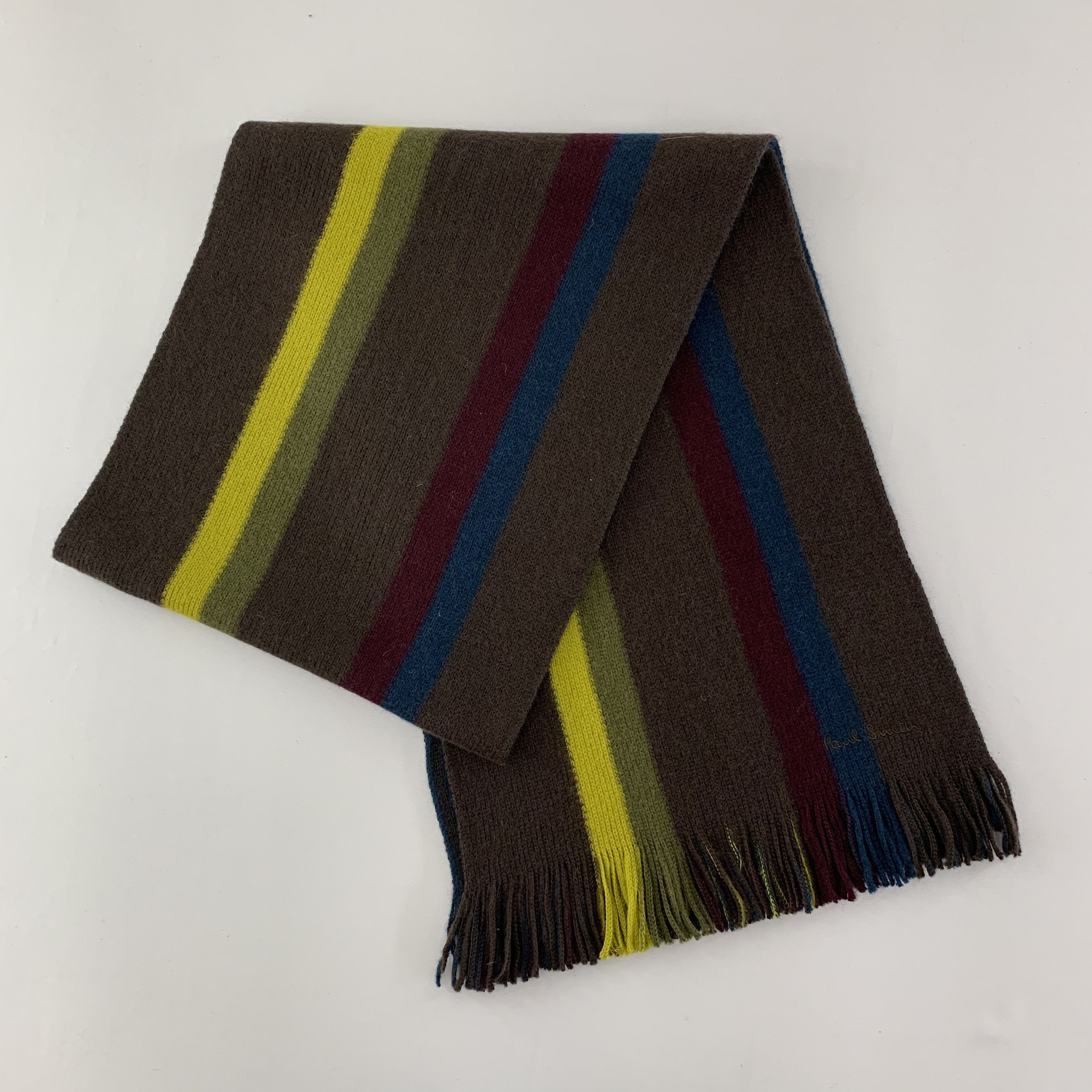 Paul Smith Paul smith Scarf Wool Muffler Neck Wrap BL4005 Size ONE SIZE - 2 Thumbnail