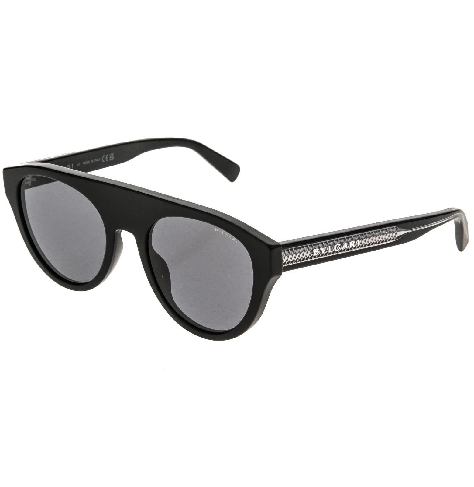 Bvlgari BVLGARI BV40054I TUBOGAS Men POLARIZED Sunglasses 40054 03D Size ONE SIZE - 4 Thumbnail
