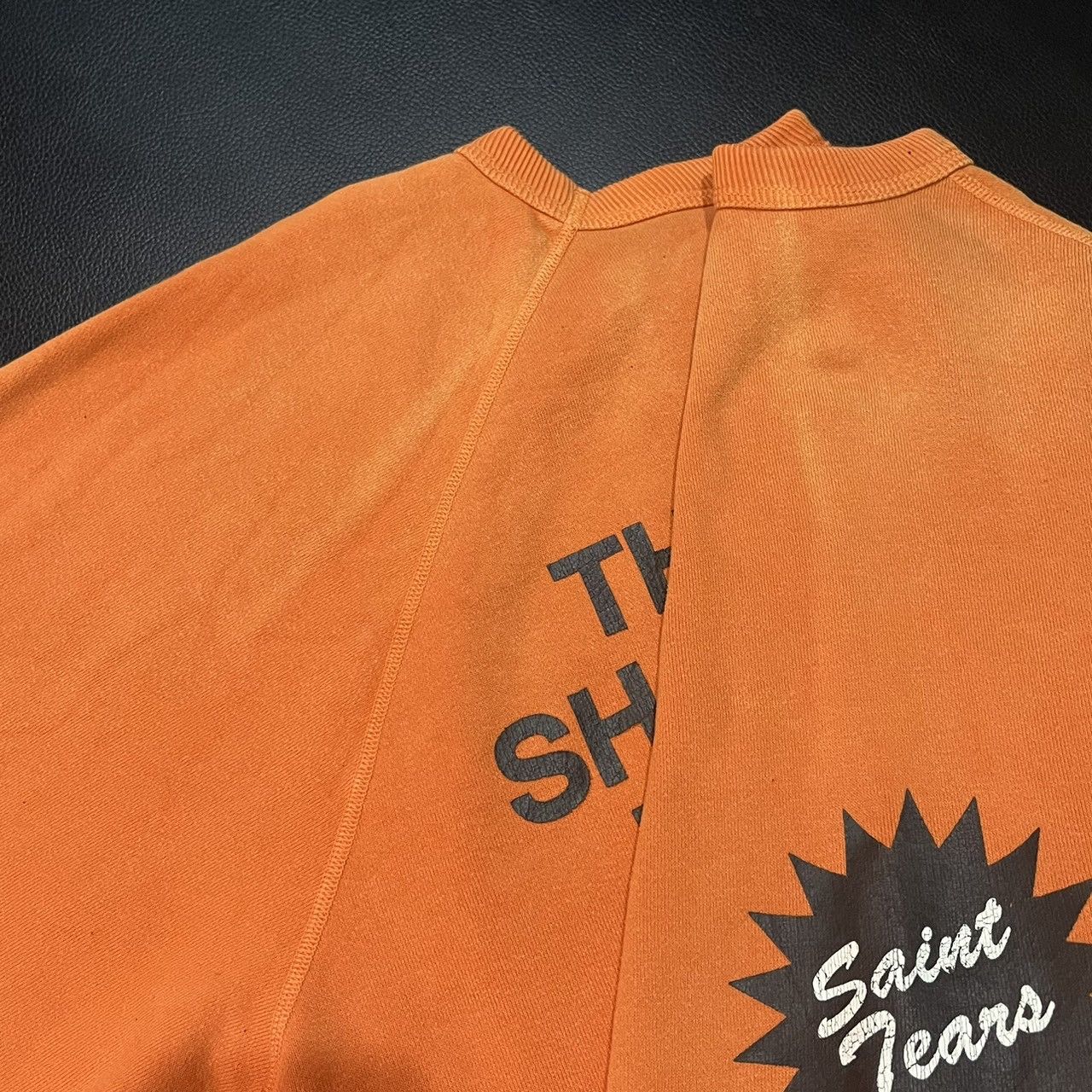 DENIM TEARS × Saint Michael Saint Michael x Denim Tears Milk Pack Sweatshirt - Orange Size US L / EU 52-54 / 3 - 13 Thumbnail