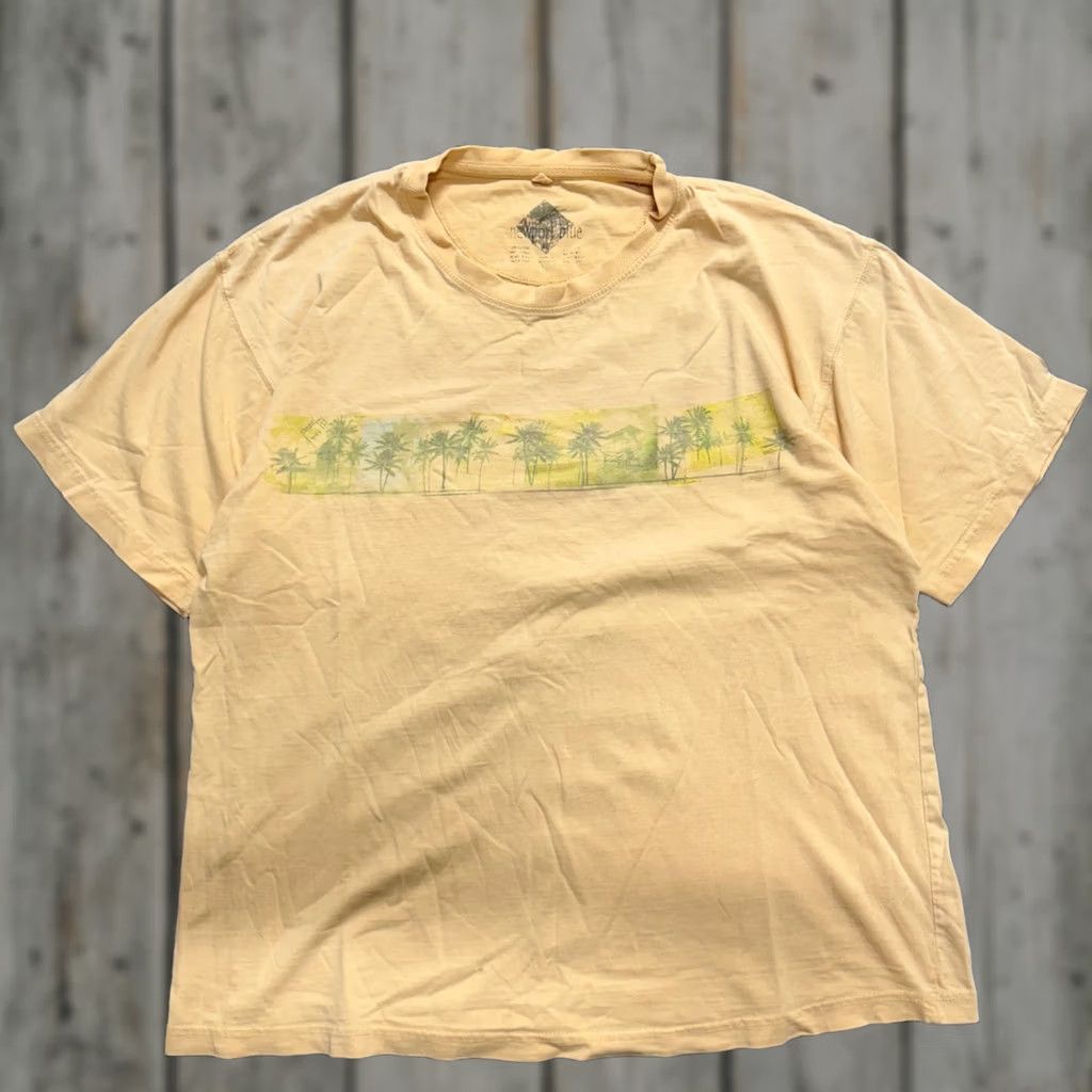 Vintage VTG Hawaii T-shirt Men's XL Beige Orange Island T 90s Faded Y2K Yellow Y2K Size US XL / EU 56 / 4 - 1 Thumbnail