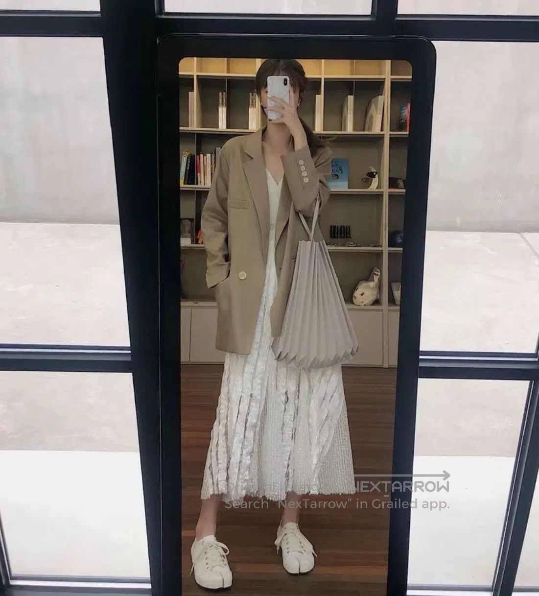 Maison Margiela margiela white tabi canvas flat shoes. Size US 6 / IT 36 - 9 Thumbnail