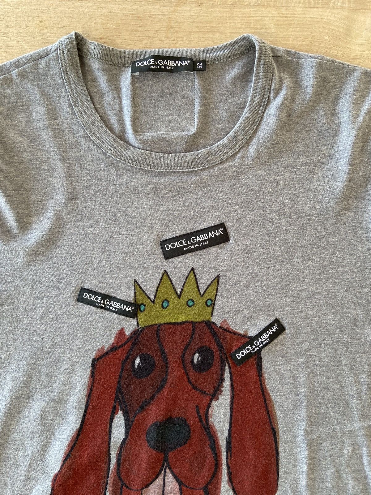 Dolce & Gabbana D&G King Dog Size US L / EU 52-54 / 3 - 2 Thumbnail