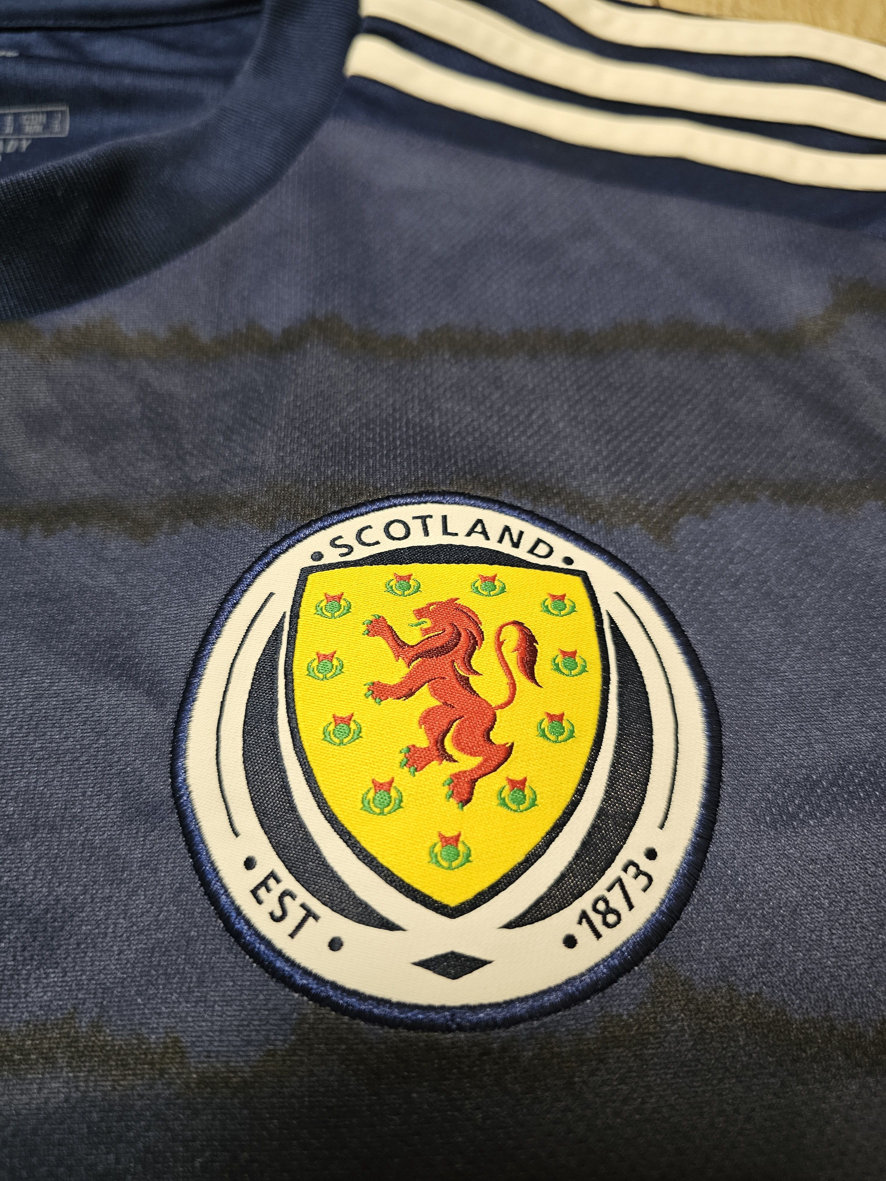 Adidas SCOTLAND 2020 2022 HOME FOOTBALL SHIRT SOCCER JERSEY Size US M / EU 48-50 / 2 - 4 Thumbnail
