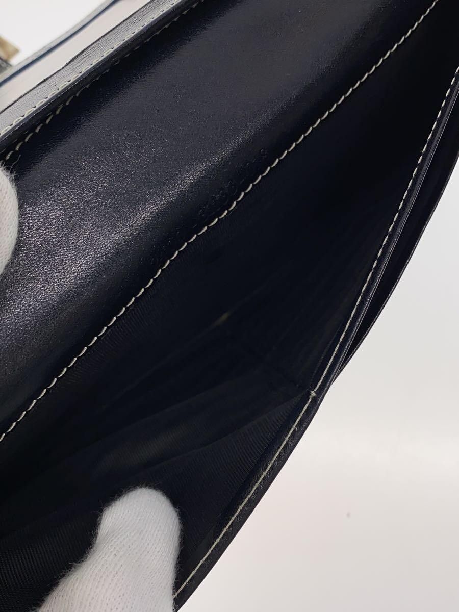 Fendi Fendi FF Plate Canvas W Hook Long Wallet Navy Size ONE SIZE - 6 Thumbnail
