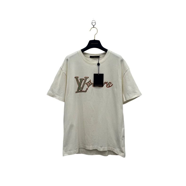 Louis Vuitton Louis Vuitton White beaded embroidered short sleeve Size US M / EU 48-50 / 2 - 3 Thumbnail