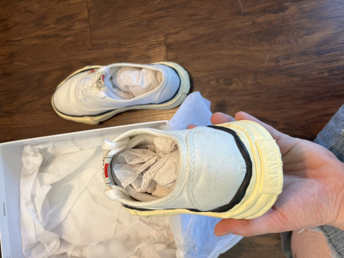Maison MIHARA YASUHIRO MMY WHITE WITH “AGED” SOLE Size US 9 / EU 42 - 12 Thumbnail