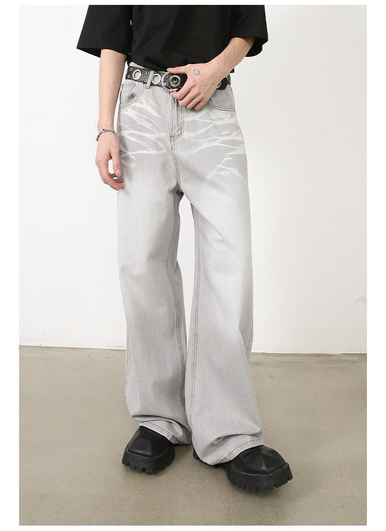 Japanese Brand Japanese retro loose straight whisker jeans y2k Size US 34 / EU 50 - 2 Thumbnail