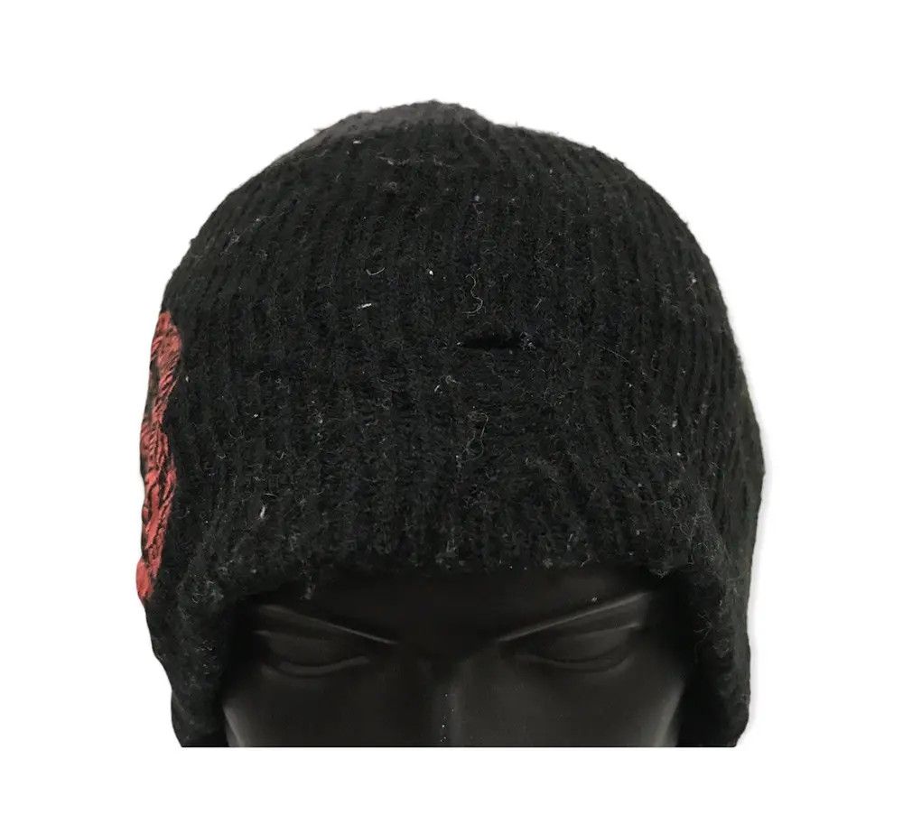 Japanese Brand × Vintage Japanese Brand Dragon Stripe Design Beanie Hat Size ONE SIZE - 5 Thumbnail