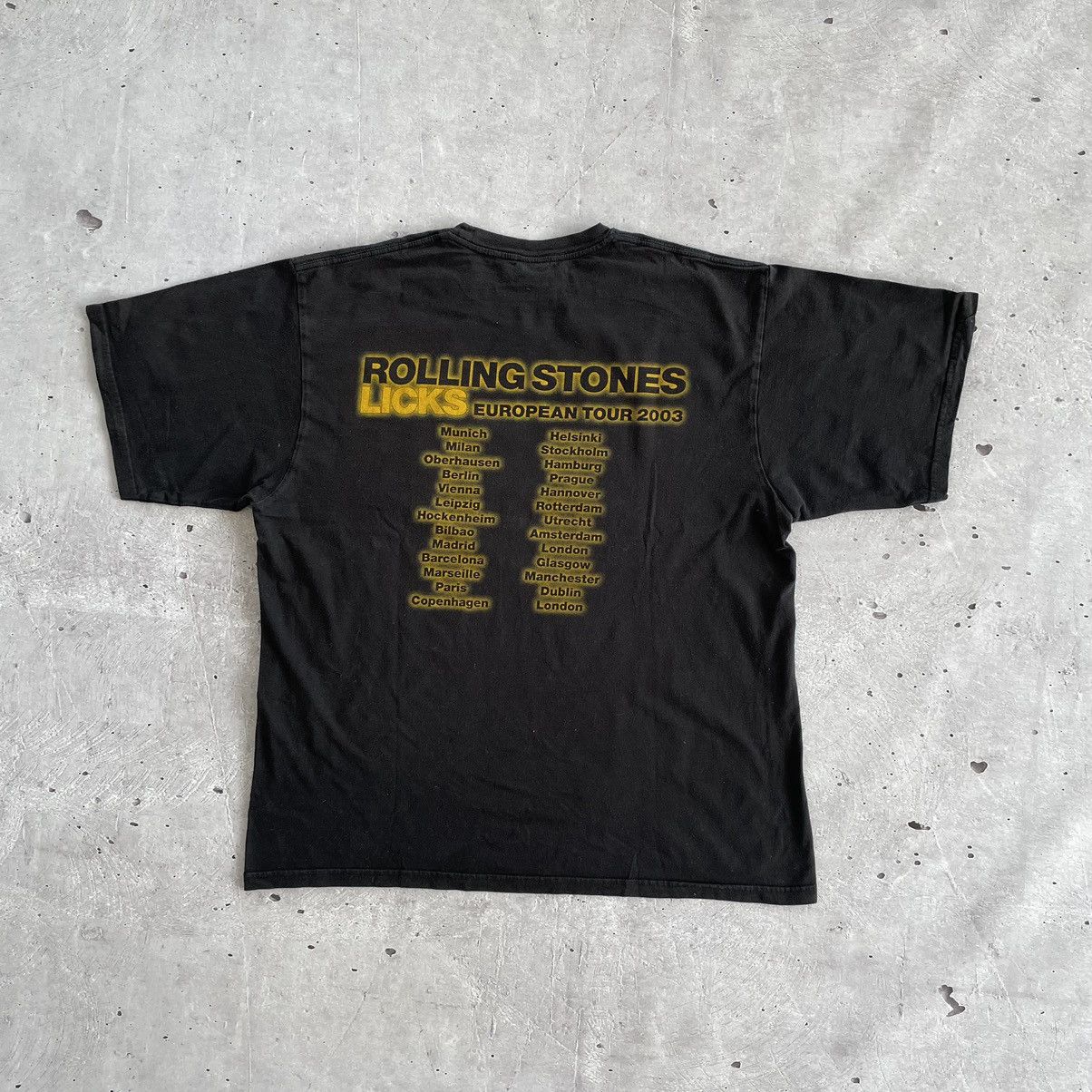 The Rolling Stones × Vintage Vintage The Rolling Stones t-shirt tour 2003 y2k Size US L / EU 52-54 / 3 - 5 Thumbnail