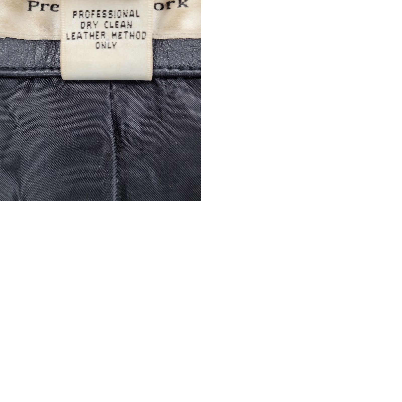 Preston & York Preston & York Jacket Women Black Leather Buttoned Pockets M 90s Classic Casual Size M / US 6-8 / IT 42-44 - 10 Thumbnail
