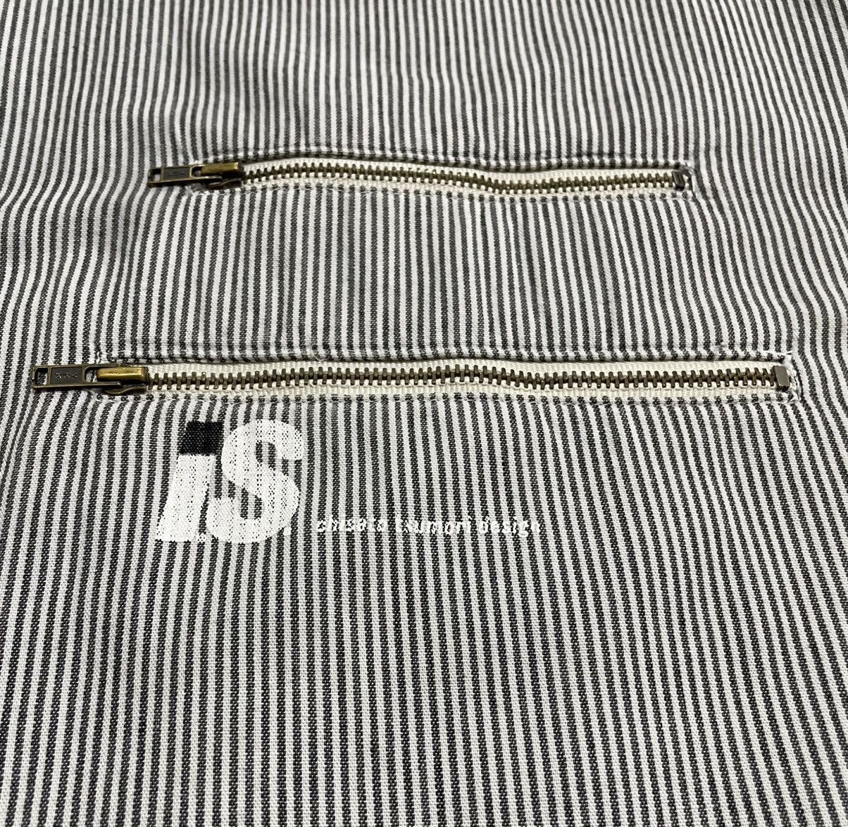 Issey Miyake Vintage Issey Miyake I.S. Stripes Shirt Size US L / EU 52-54 / 3 - 3 Thumbnail