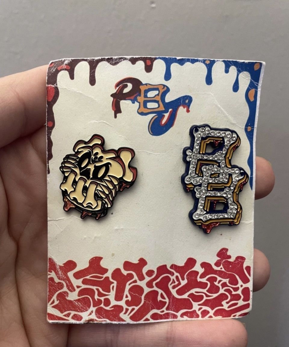 Hat Club × MyFitteds Pbj x bonez brims collab pin brand new very rare Size ONE SIZE - 1 Preview