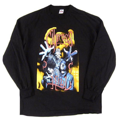 Vintage 90s Cypress Hill Experience Longsleeve Tee Rap Hip Hop Dub Size US XL / EU 56 / 4 - 4 Thumbnail