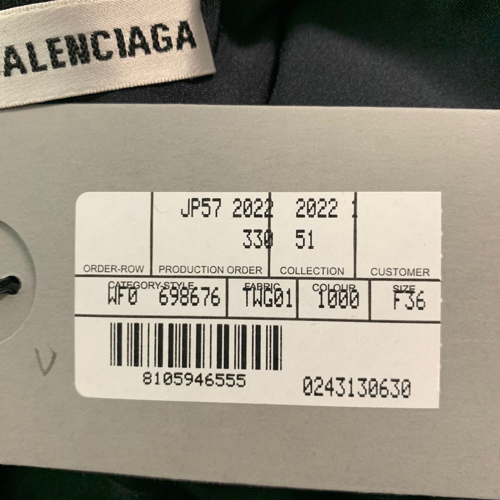 Balenciaga BALENCIAGA Size 4 Black Lace Fitted Mini Cocktail Dress Size S / US 4 / IT 40 - 8 Thumbnail