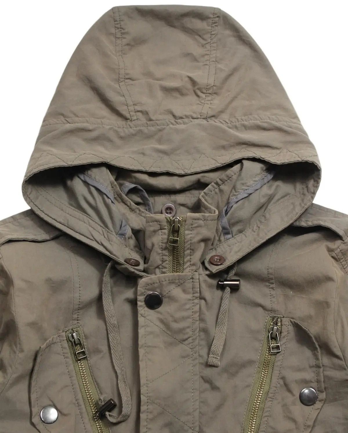 If Six Was Nine AW2010 PPFM FISHTAIL PARKA DOUBLE ZIP JACKET Size US S / EU 44-46 / 1 - 2 Thumbnail