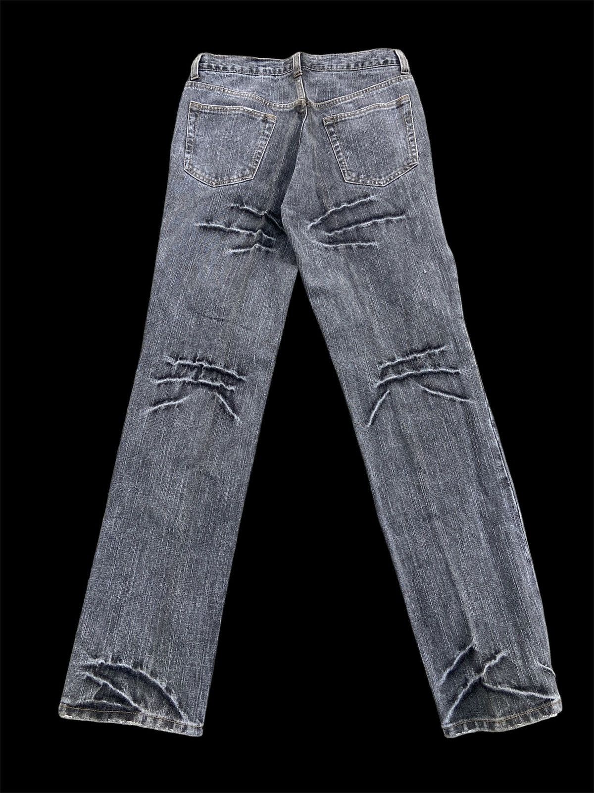 Affliction × Japanese Brand × Vintage Vintage Crazy Design Affliaction Inspired Denim Size US 32 / EU 48 - 2 Thumbnail