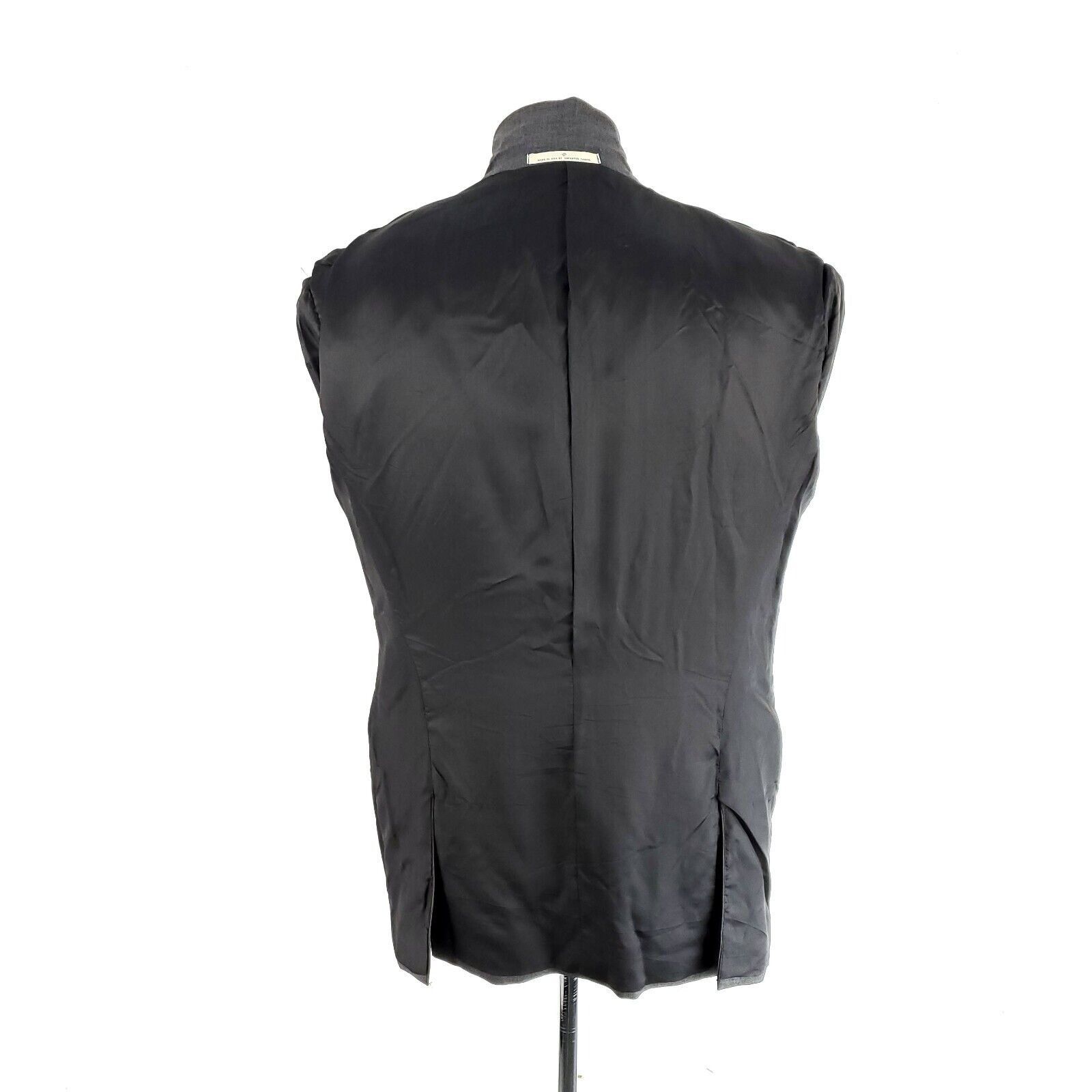 Joseph Abboud Joseph Abboud Super 110s Wool Silk 2 Button Suit Jacket 38R Size 38R - 10 Thumbnail