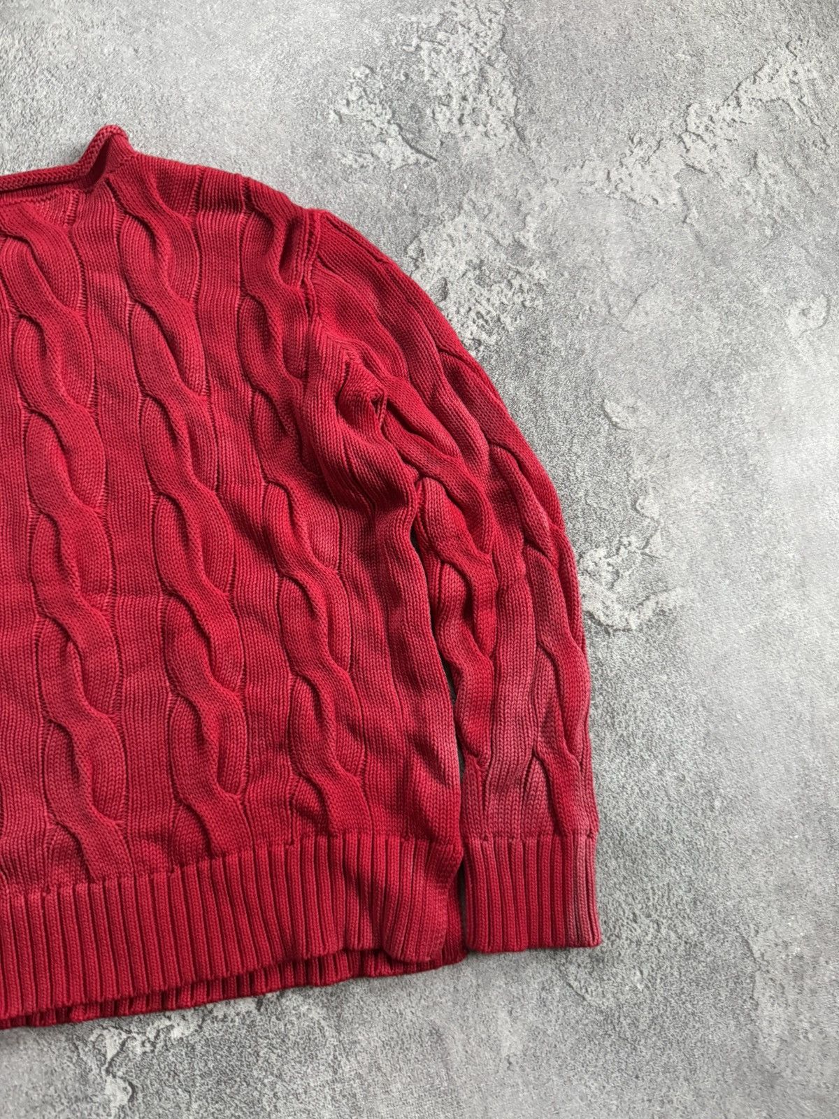 Polo Ralph Lauren Polo Ralph Lauren XS graphite pattern cable knitwear sweater Size XS / US 0-2 / IT 36-38 - 11 Thumbnail