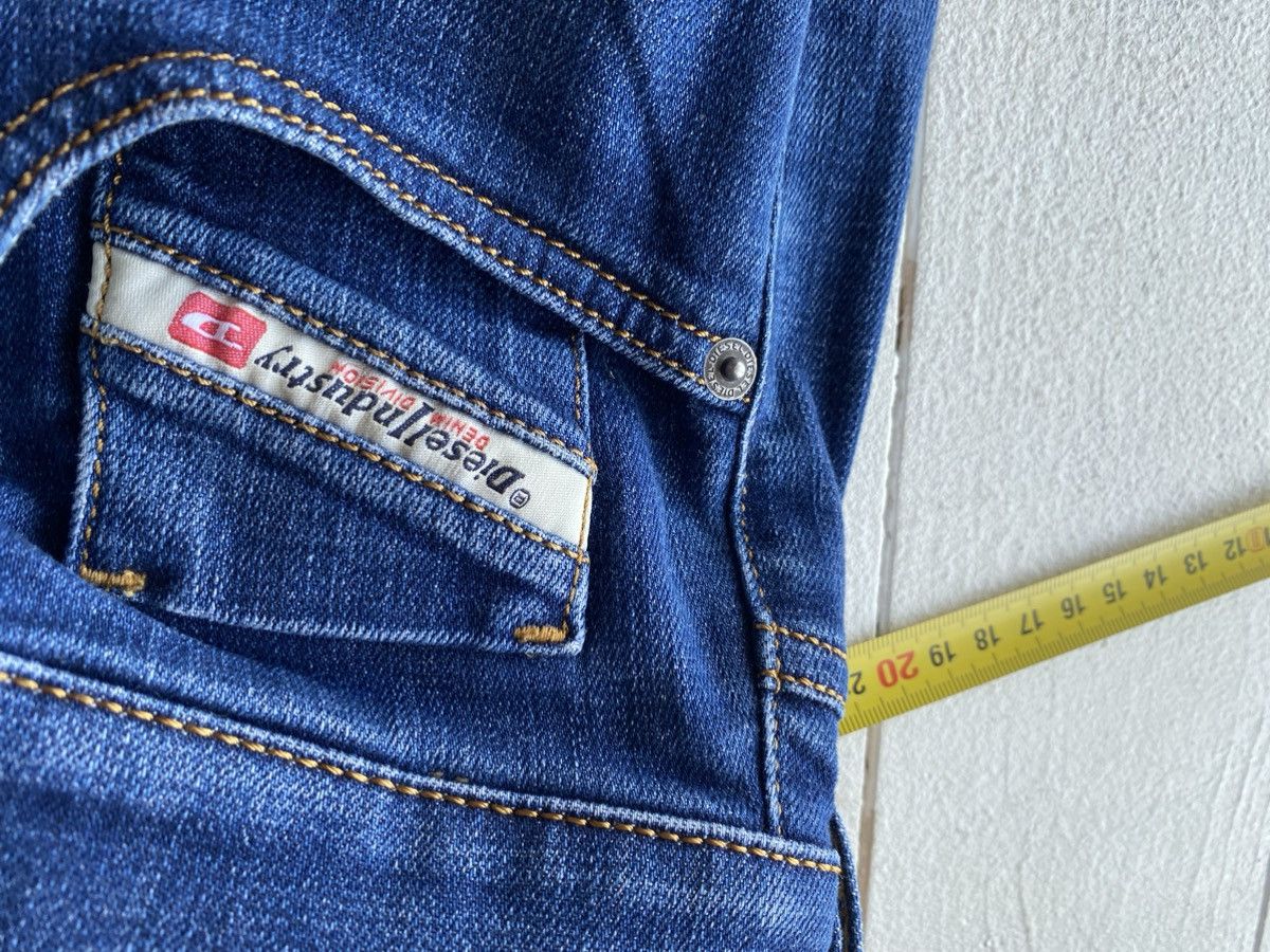 20471120 × Diesel Diesel Opium Skinny Punk Gothic Designer Denim Jeans Rare Size US 29 - 13 Thumbnail