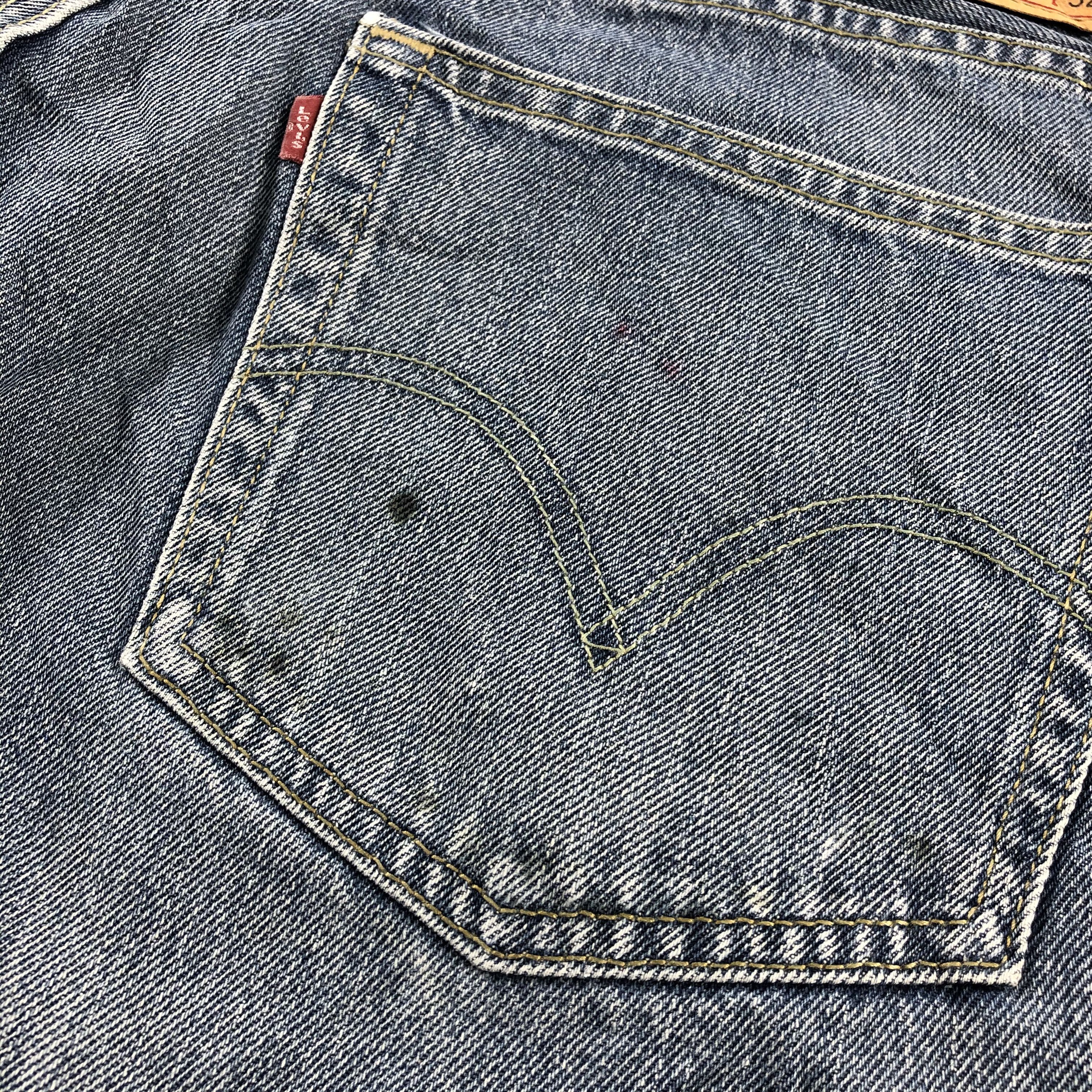 Levi's Vintage Blue Wash Levis 550 Jeans-J2539 Size US 37 - 8 Thumbnail