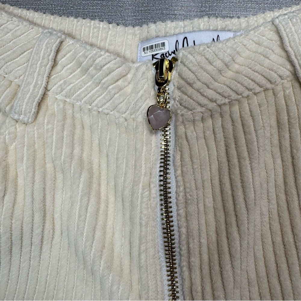 Rachel Antonoff NWT New $212 Free People Rachel Antonoff Evelyn Corduroy Iv Size 27" / US 4 / IT 40 - 8 Thumbnail