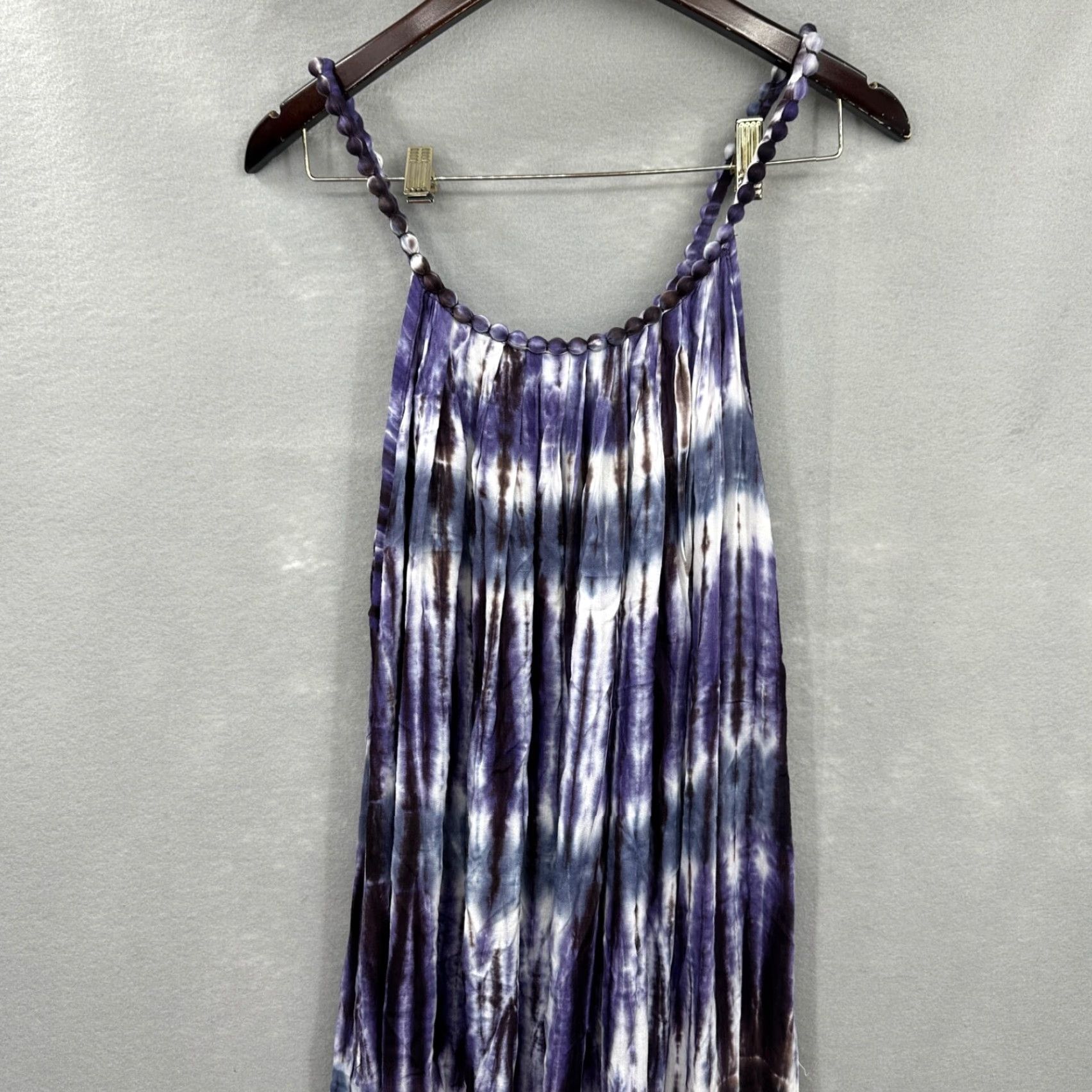 Vintage Rimba Bali Dress Womens Large Sundress Tie Dye Boho Cottagecore Bubble Accent Size L / US 10 / IT 46 - 5 Thumbnail