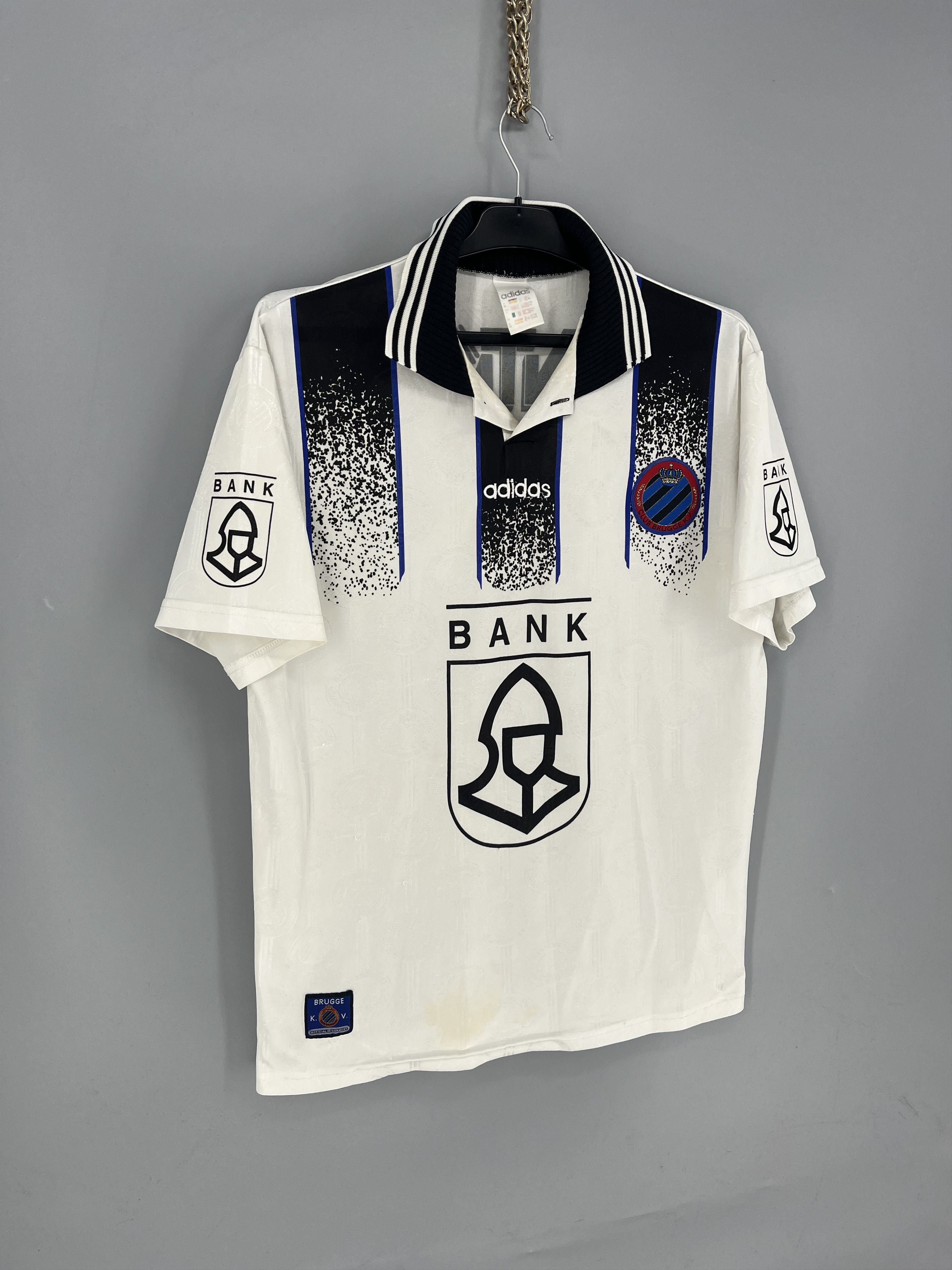 Adidas ADIDAS 1997-98 CLUB BRUGGE SHIRT JERSEY S- Size US M / EU 48-50 / 2 - 2 Thumbnail