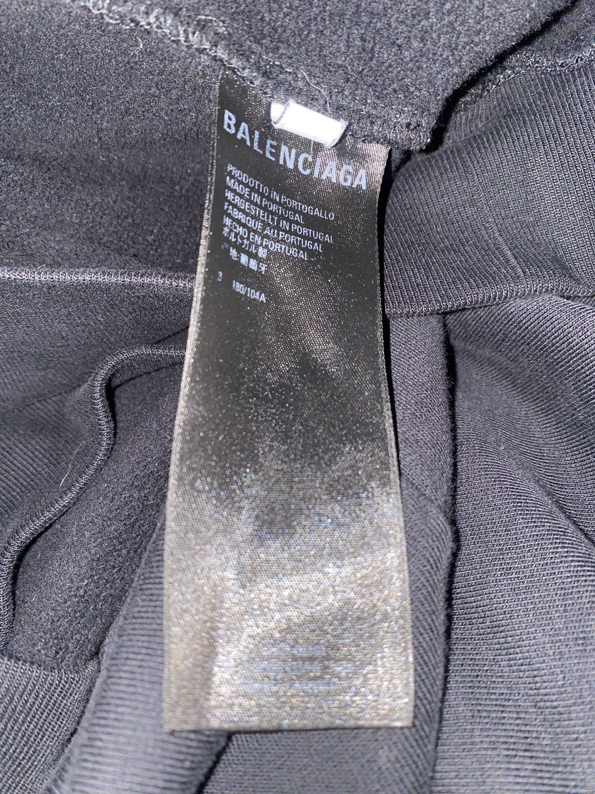 Balenciaga Balenciaga Paris College Varsity Style Hooded Pullover Size US L / EU 52-54 / 3 - 13 Thumbnail