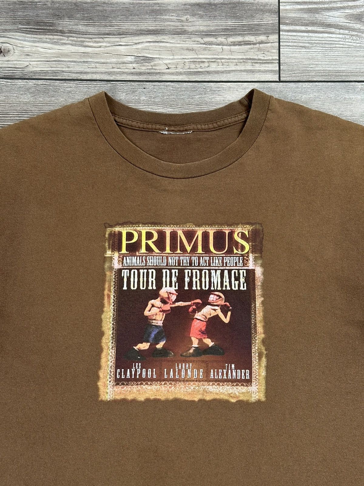 Band Tees Y2K Primus Tour De Fromage T Shirt Size US L / EU 52-54 / 3 - 3 Thumbnail