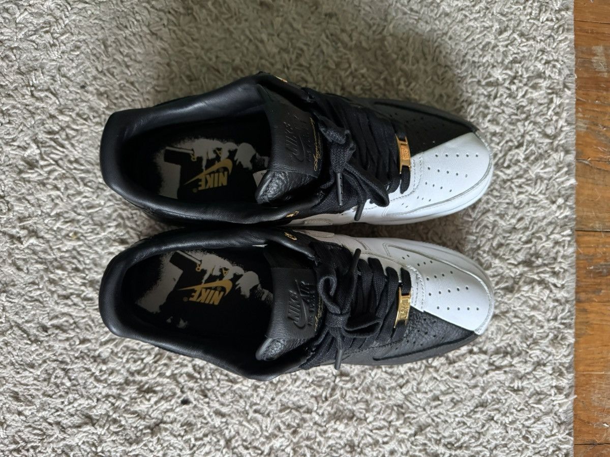 Nike nike air force 1 40th anniversary split black white Size US 8.5 / EU 41-42 - 8 Thumbnail