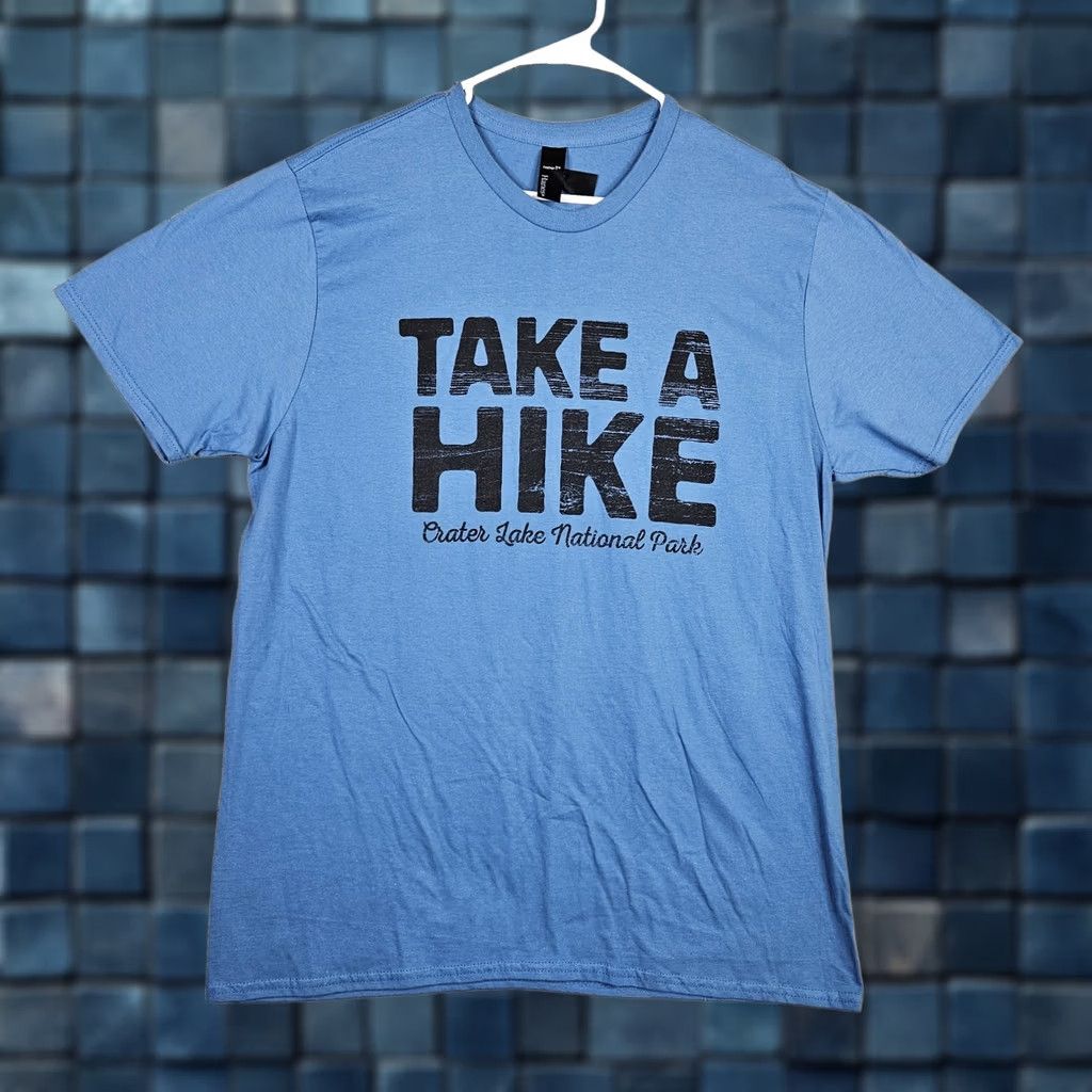 Denime Crater Lake Denim Blue Tee XS? Size 40" / US 18 - 1 Thumbnail