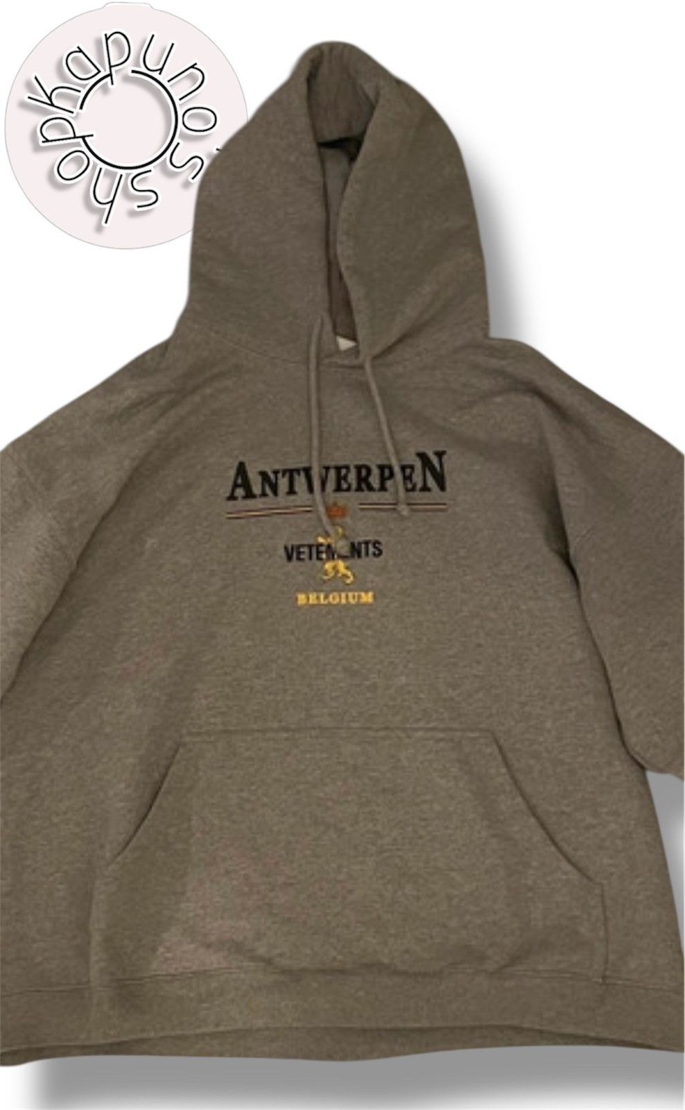 ま*ょ様 vetements 17aw Antwerp hoodie パーカー VETEMENTS Antwerpen black small hoody large not rick owens medium