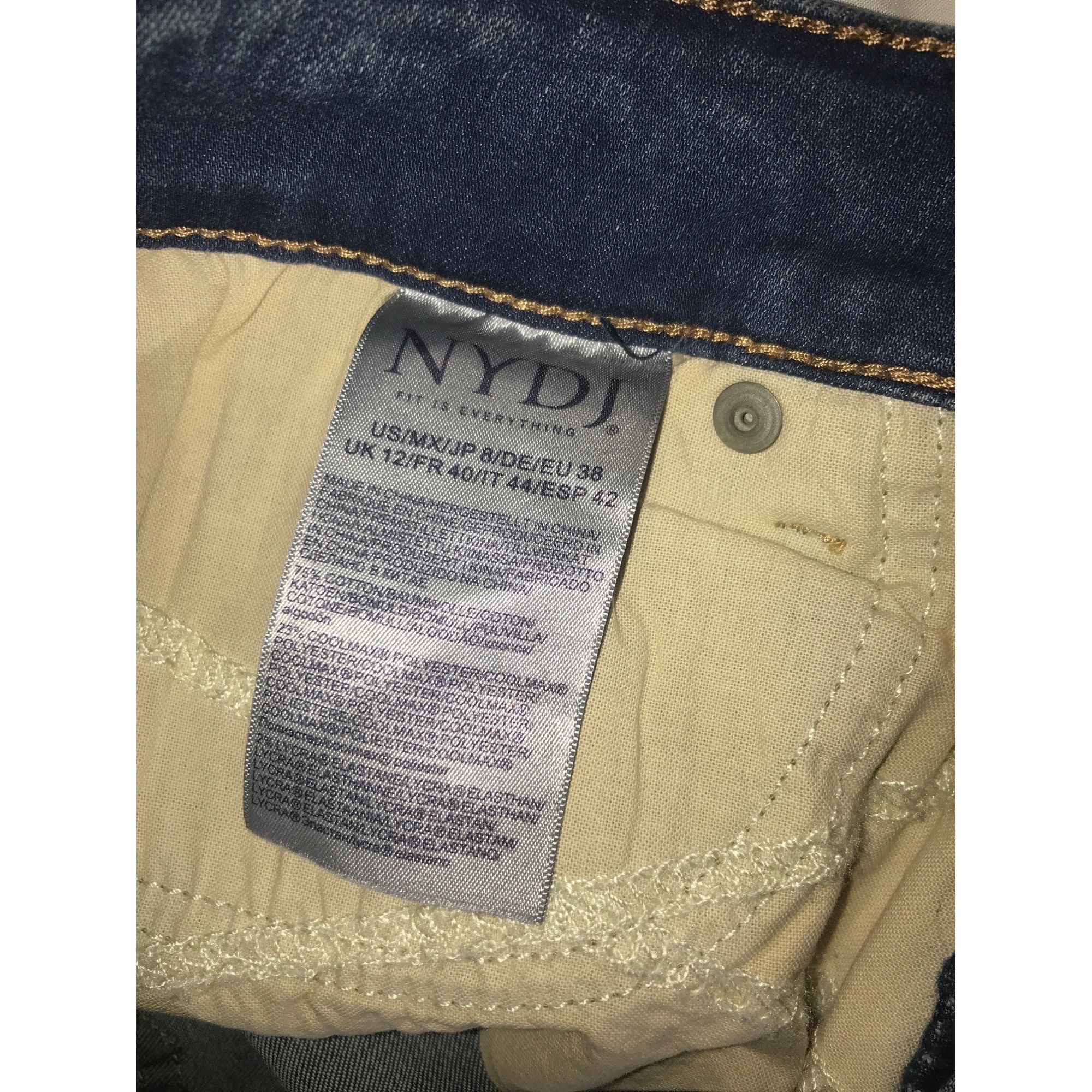 Other NYDJ Women's “Marilyn Straight” Cool Embrace Jeans Size 30" / US 8 / IT 44 - 8 Thumbnail