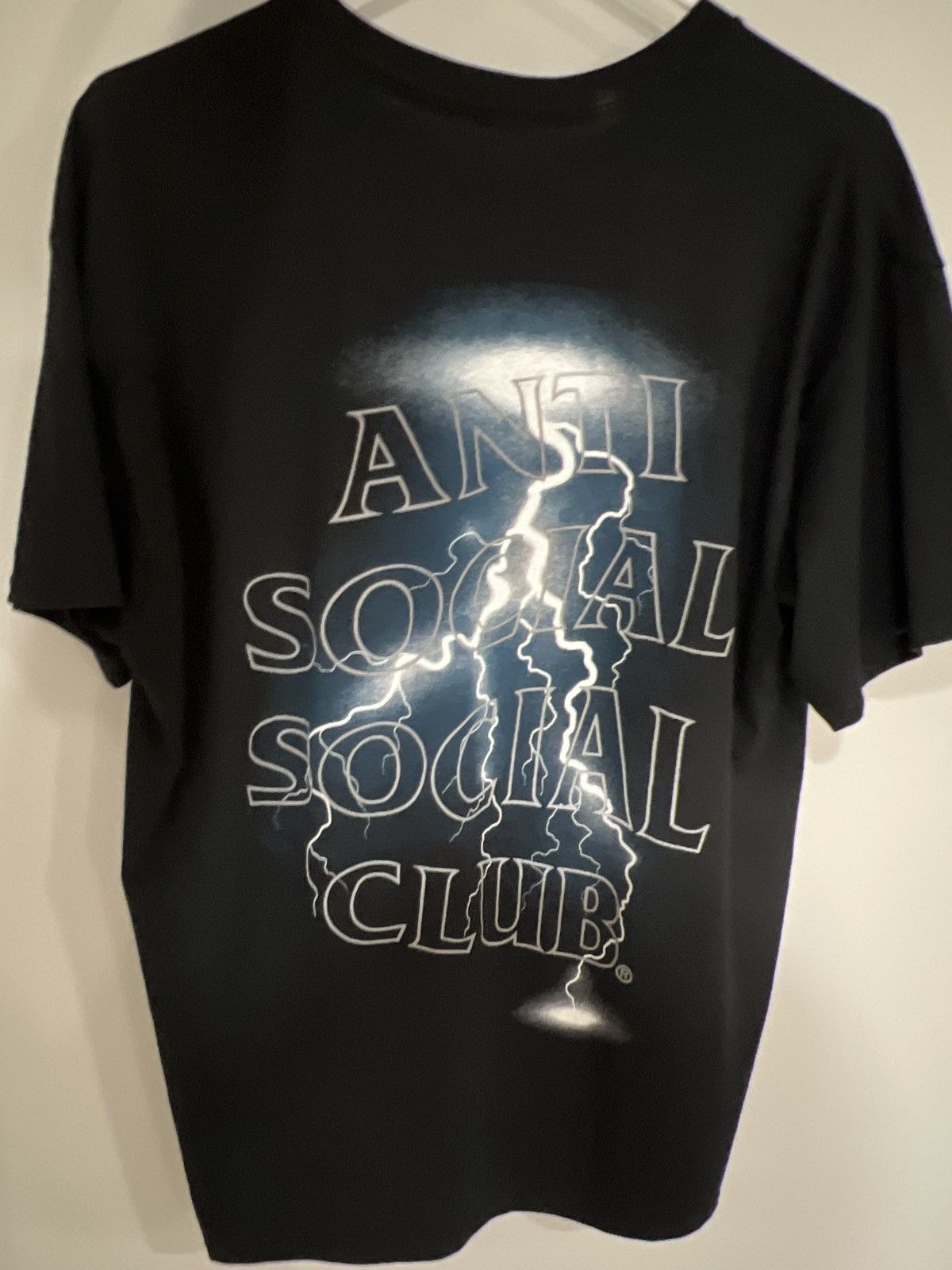 Anti Social Social Club Anti Social Social Club Blue Lighting T-shirt Size US L / EU 52-54 / 3 - 1 Thumbnail