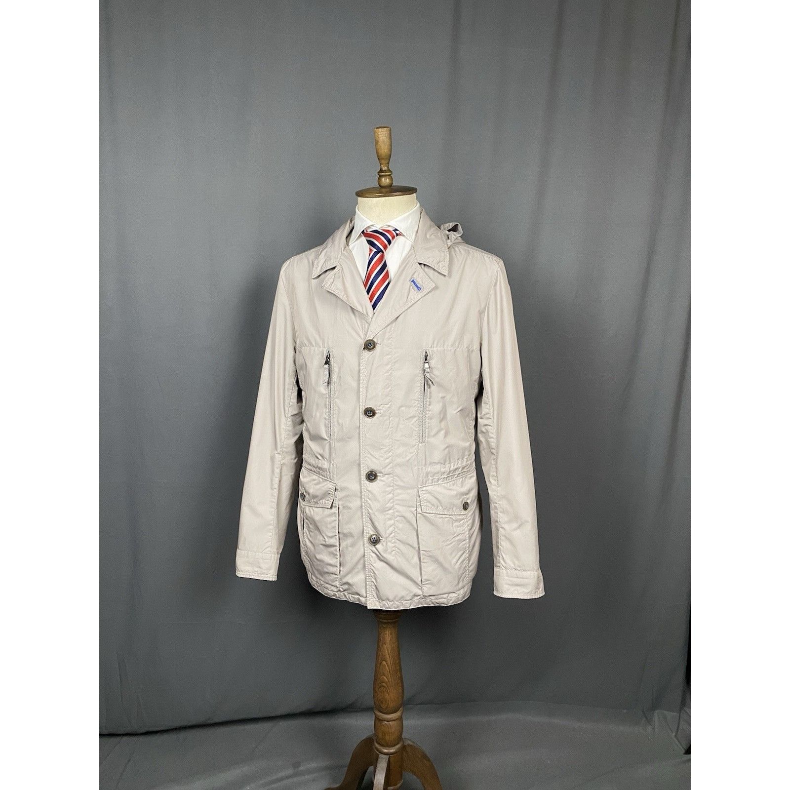Gimo's MINT! Gimo's Men's Beige Multipocket Utility Field Military Size US XL / EU 56 / 4 - 2 Thumbnail