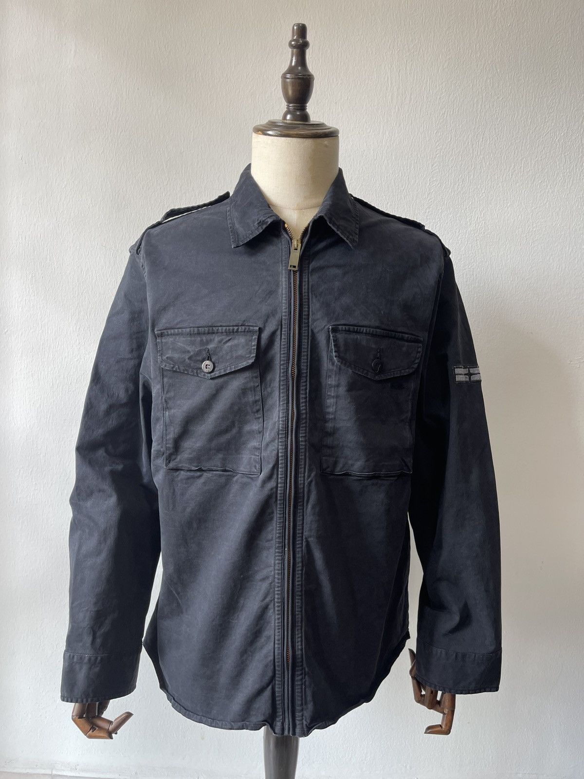 Stone Island 2007 Stone Island Shadow Black Military Jacket C2 Size US XL / EU 56 / 4 - 1 Thumbnail