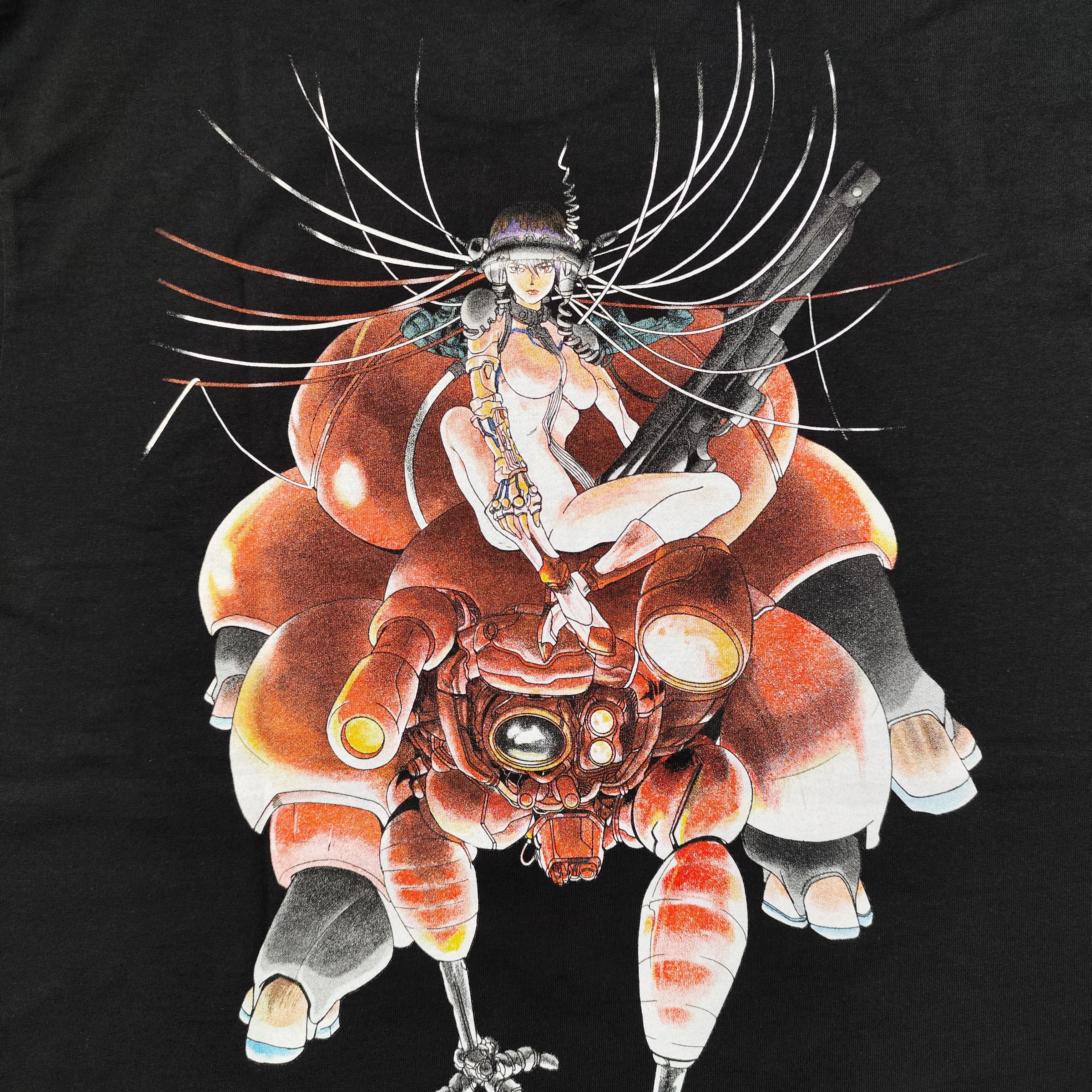Anime × Vintage Rare Ghost In The Shell Anime Tee Japanese Manga Motoko Size US XL / EU 56 / 4 - 6 Thumbnail