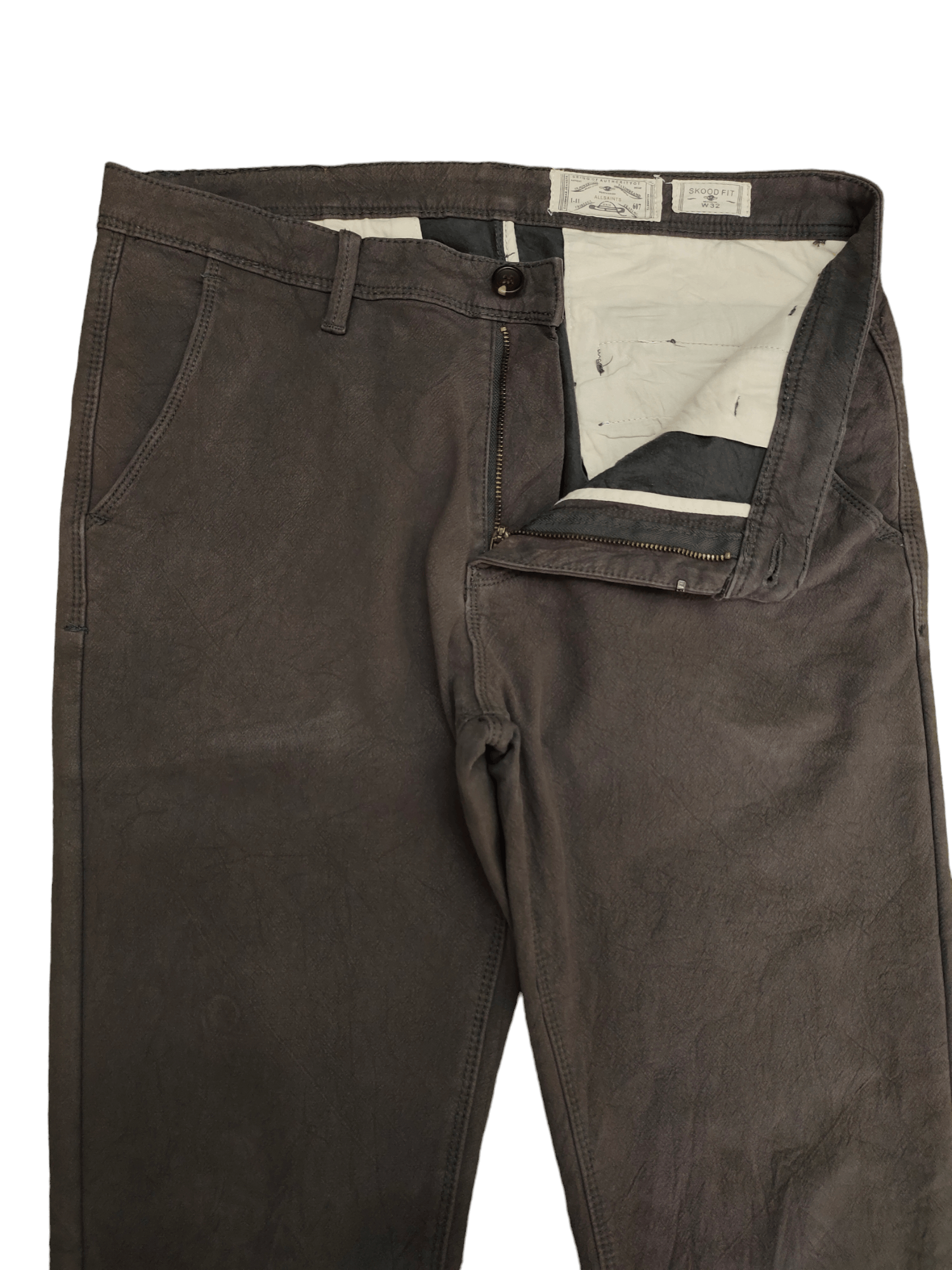 Allsaints All Saint Narrow Skood Fit Trouser Pants Size US 32 / EU 48 - 9 Thumbnail