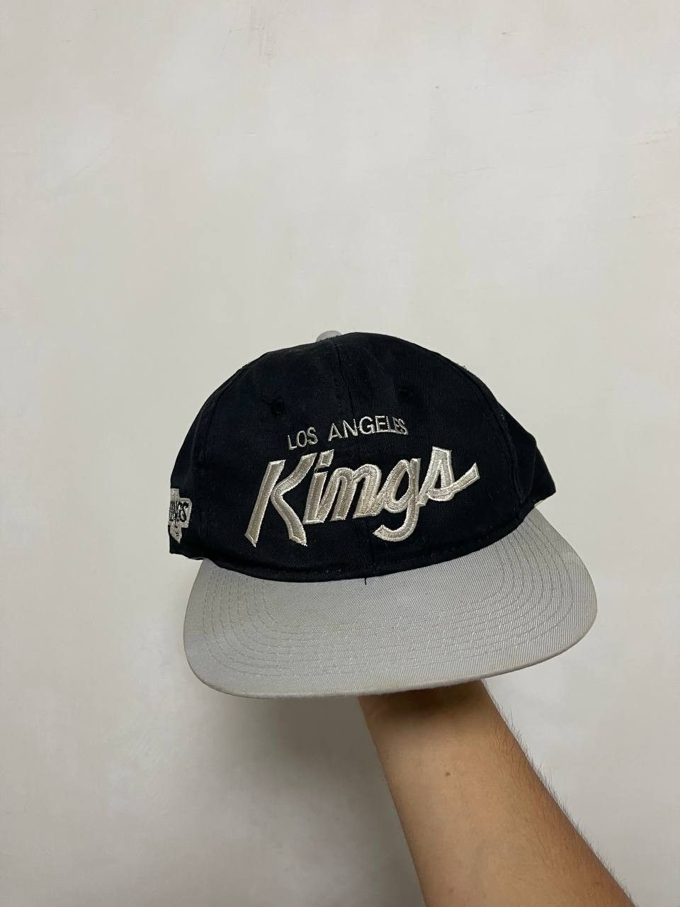 image of Nhl x Sports Specialties Vintage Los Angeles Kings Snapback Hat in Black, Men's