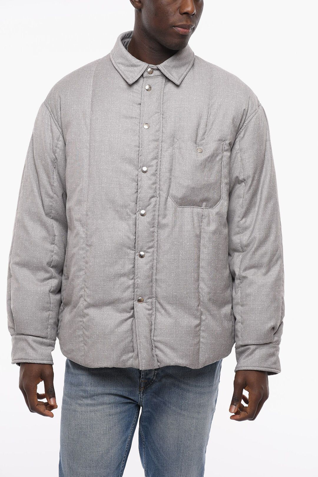 og1mm1223 Puffer Jacket in Gray